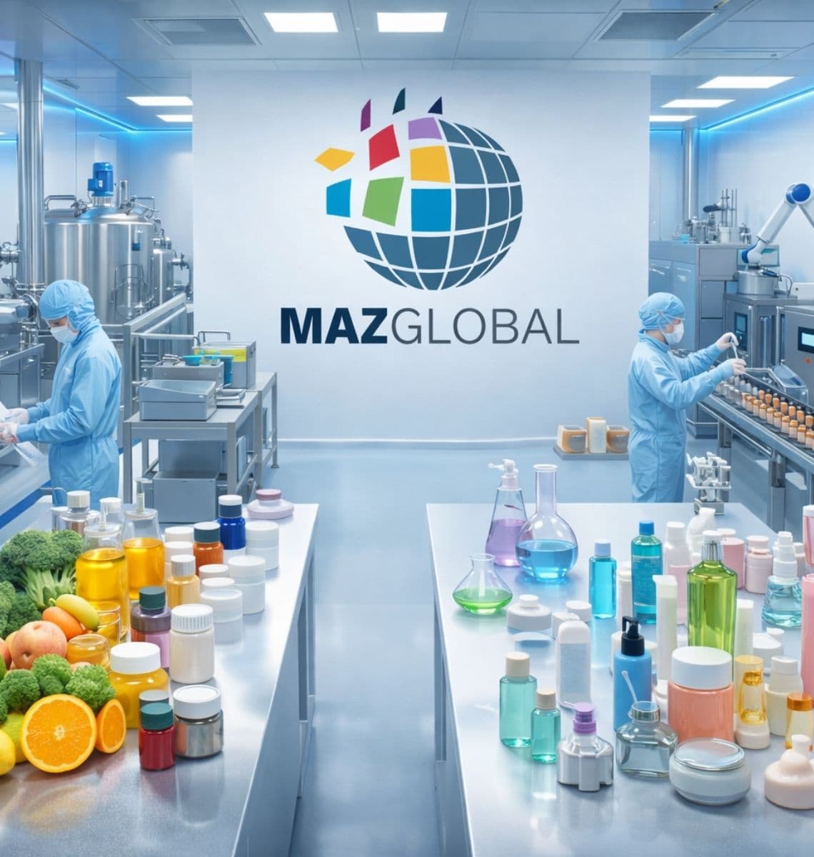 Modern Pharmaceutical Production Facility
